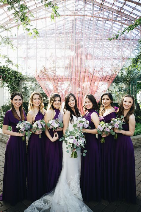 Bridesmaids In Purple, Dark Purple And Gold Bridesmaid Dresses, Deep Purple Bridesmaid Dresses Long, Emerald Green And Purple Bridesmaid Dresses, Bridesmaid Dresses Eggplant, Eggplant Purple Bridesmaid Dresses, Dark Green And Purple Bridesmaid Dresses, Bridesmaid Dresses Purple Plum, Midnight Purple Bridesmaid Dresses