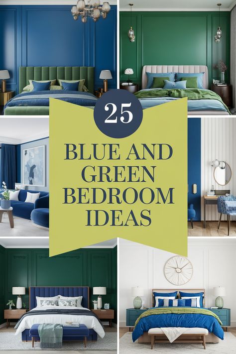 Transform your son's bedroom into a cool and calm space with these 25 blue and green bedroom ideas for boys. Discover inspiring designs featuring calming blues and vibrant greens, perfect for creating a relaxing atmosphere for sleep and play. Find the perfect blue and green bedroom aesthetic for your little guy and let him choose his favorite elements! Green Walls Blue Trim, Boys Blue And Green Bedroom, Blue And Green Kids Room, Blue And Green Boys Bedroom, Blue Kid Bedroom, Blue And Green Boys Room, Blue And Green Bedrooms, Blue Green Bedroom Ideas, Boys Green Bedroom Ideas