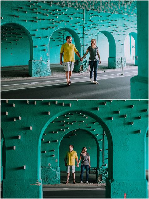 Check out these top Detroit engagement session locations, including the Cass Avenue Viaduct, perfect for creative engagement photos  Detroit engagement session | Cass Avenue Viaduct | New Center Detroit | creative engagement photos  Madalyn Muncy Photography Detroit Photography Locations, Engagement Photos Detroit, Detroit Photoshoot, Detroit Photography, Detroit Engagement Photos, Creative Engagement Photos, Graduate Photo, Creative Engagement Photo, Grad Pic