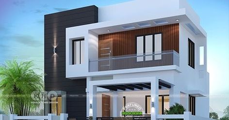 3 bedroom flat roof modern house plan in an area of 1500 square feet by Dream Form from Kerala. 1500 Sq Ft House Plans, 1500 Sq Ft House, Indian House Plans, House Outer Design, Small House Elevation, Small House Front Design, Modern Small House Design, Small House Design Exterior, Best Modern House Design