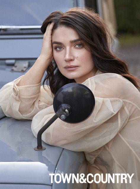 Eve Hewson photographed by Richard Phibbs for Town & Country UK, Spring 2021 Eve Hewson, Adele Style, Alabaster Skin, Town And Country Magazine, The Knick, Country Magazine, Leather Bustier, Country Fashion, Drama Film