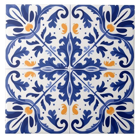 Spanish style cute pattern ceramic tile Spanish Pattern Tiles, Mexican Tile Pattern, Spanish Floor Tiles Bathroom, Spanish Ceramic Tiles, Spanish Tiles Pattern, Ceramic Tile Pattern, Indian Tiles Design, Maneater Tattoo, Spanish Kitchen Tile