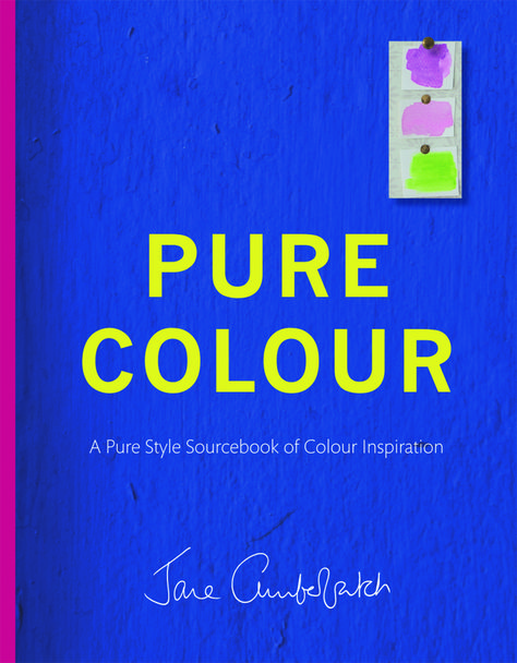 ‘Pure Colour’ by Jane Cumberbatch Book Review.  Picking up this book with its Marjorelle blue cover, fuschia pink endpapers and acid green graphics you know you are in for a visual treat. Stylist Jane Cumberbatch has created an inspirational source of colour inspiration... Full review on my blog! - - - DIY, Color, Sewing, Style Table Book Design, Jane Cumberbatch, Coffee Table Book Design, Interior Design Books, Summer Reading Lists, Unique Coffee Table, Colour Inspiration, Table Books, Color Harmony