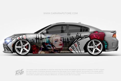 Anime Car Wrap, Motorcycle Wrap, 2021 Dodge Charger, Service Dogs Gear, Challenger Rt, Dream Cars Jeep, Cartoon Character Pictures, Dog Gear, American Comics