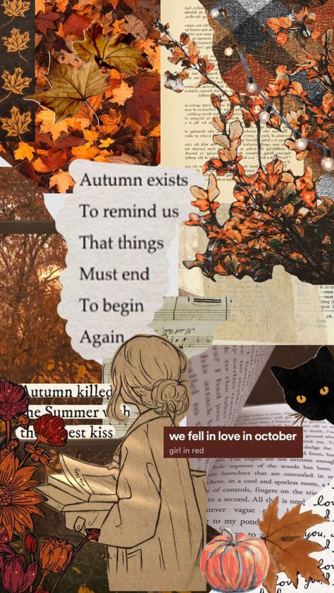 #october #fall #winter #halloweenaesthetic #cosyaesthetic #weather October Aethstetic, October Aethestic, Fall Winter Aesthetic Wallpaper, Fall Weather Aesthetic Wallpaper, Winter Autumn Aesthetic, October Mood Board Aesthetic, October Love Aesthetic, October Aesthetic Month, Winter Fall Wallpaper