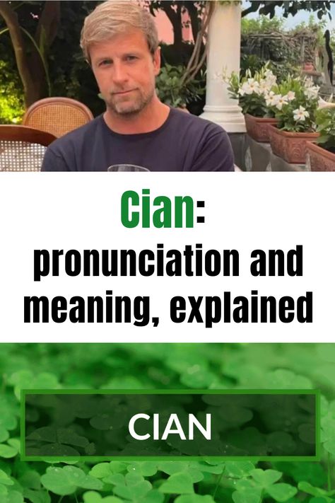 If you want to know a little more about the rare Irish boy name Cian, here is the meaning behind the name and the right way to say it. Meaning Name, Irish Boy Names, Irish Surnames, Irish Mythology, Unusual Names, Irish Names, The Ancient One, Cool Baby Names, Boy Name