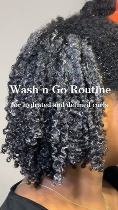 My current wash n go routine for type 4a/4b hair 4b Wash And Go Natural Hair, 4b Wash And Go, Wash And Go Natural Hair Type 4 Short, Wash And Go Natural Hair Type 4, 4c Wash And Go, Wash And Go Natural Hair, 4b Hair, 4a Hair, Wash N Go