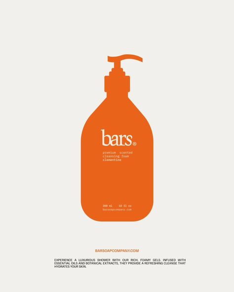 Bars, the soap company, pt. 2. I do love me a minimalistic bottle 👀🔥 @modernbrief #modernbriefbars #logo #brandingdesign #brandidentity #visualidentity #logoprocess #logotype #typography #soapbrand #cosmeticsbrand #logoinspo #logoinspiration Branding, visual identity, identity design, soap design, cosmetics branding, logo, typography Soap Brand Logo, Cleaning Company Branding, Soap Logo Design, Cosmetic Package Design, Wellness Brand Identity, Wellness Packaging, Soap Branding, Beauty Branding Design, Soap Logo