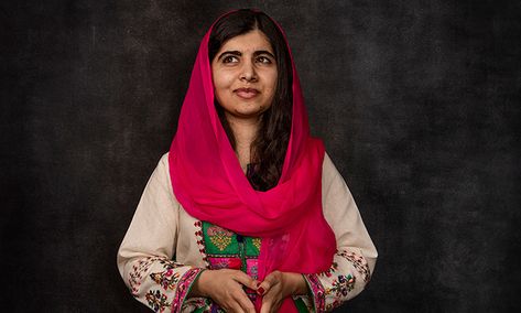 Malala Yousafzai really does have a heart of gold. The 24-year-old Pakistani activist, who... Malala Yousafzai, Act Of Kindness, New Books, University, Books, Red, Black