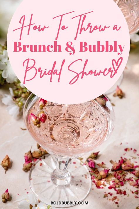 brunch and bubbly bridal shower Bubbly Brunch Bridal Shower Decor, Bubbly Bridal Shower Ideas, Wedding Shower Brunch Decorations, Creamy Shrimp Salad, Bridal Brunch Favors, Bridal Brunch Decorations, Bridal Shower Brunch Decorations, Shrimp Salad Recipe, Food Favors