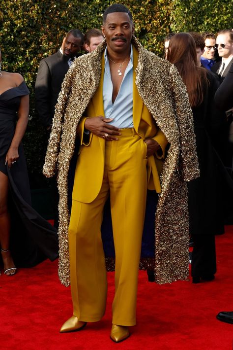 Critics Choice Awards 2024: Looks From the Red Carpet - The New York Times Colman Domingo, Critics Choice Awards, Critic Choice Awards, Valentino Haute Couture, Red Carpet Outfits, Studio 54, Streetwear Men Outfits, Black Men Fashion, Choice Awards