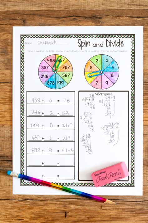 Division Unit is Ready - Ashleigh's Education Journey Math Division Activities, 3rd Grade Math Addition And Subtraction, Division Activity 3rd Grade, 4th Grade Division, Math Centers 4th Grade, Math Extension Activities 3rd Grade, Fun Division Activities, Fourth Grade Math Centers, Addition And Subtraction Games 3rd Grade