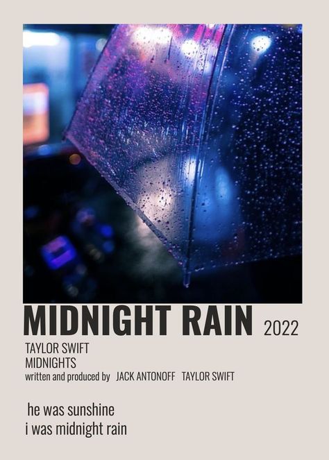 Taylor Swift Midnights Midnight Rain Polaroid Poster #polaroidposters #vintageposters #taylorswift #swiftie #midnights #midnightrain Taylor Swift Polaroid Poster, Midnight Rain Taylor Swift, Polaroid Poster Taylor Swift, Taylor Swift Polaroid, Midnight Song, Taylor Swift Discography, Poster Taylor Swift, Midnight Rain, 90s Wallpaper Hip Hop