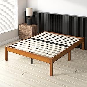 Bed Frame Wood, Wood Bed Frame, Frame Wood, Wood Platform Bed, Contemporary Minimalist, Beds & Bed Frames, Bed Frames, Mattress Springs, Platform Bed Frame