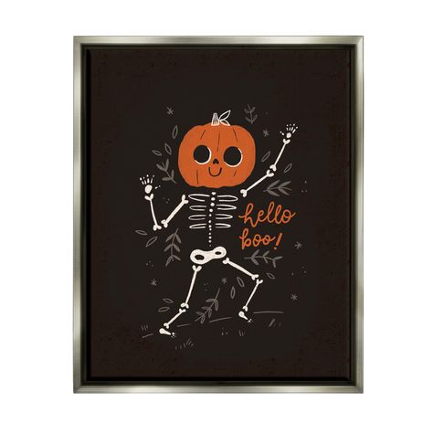 Smiling Skeleton, Office Frames, Oversize Artwork, Gray Farmhouse, White Framed Art, Black Framed Art, Halloween Wall Decor, Art Print Wall, Wood Home Decor