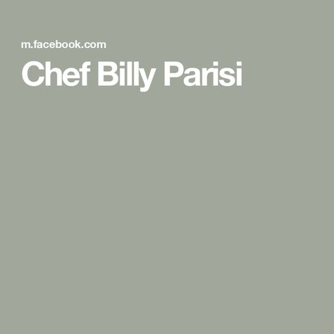 Chef Billy Parisi Pumpkin Breads, Crockpot Chicken Cacciatore, Chicken Satay Skewers, Johnny Cakes, Lobster Roll Recipes, Billy Parisi, Chicken Saltimbocca, Chef Billy Parisi, Homemade Baked Beans