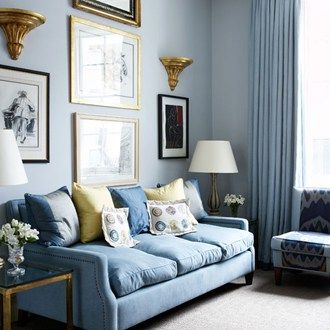 Colour scheme for a small living room Blue Grey Living Room, Gray Living Room Design, Latest Sofa Designs, Furnitur Ruang Keluarga, Blue Living Room Decor, Small Living Room Design, Set Sofa, Small Living Room Decor, Small Room Design