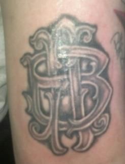 A dedicated fan with a Dark Horse tattoo!!! Nickelback Tattoo, Horse Tattoo, Tatting, Tattoos