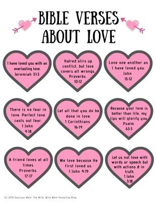 Church Valentines Crafts, Sunday School Valentines, Valentine Verses, Valentines Scripture, Valentines Bible Verse, Church Valentines, Verses For Kids, Valentines Day Bulletin Board, The Greatest Love