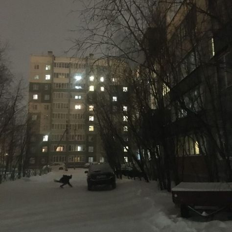 Russian Winter, Aesthetic City, I Love Winter, Dark Winter, Winter Scenery, Winter Night, Aesthetic Aesthetic, Winter Aesthetic, Night Aesthetic