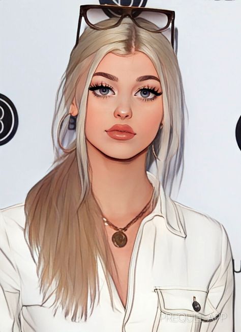 Loren Gray Prequel app Prequel App, Digital Portrait Art, Loren Gray, Class Projects, Digital Portrait, Art Class, Portrait Art, Art Classes, Grey