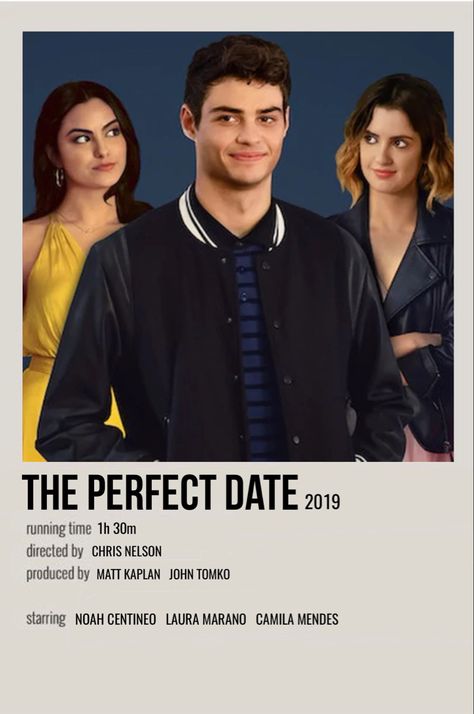 The Perfect Date Movie, Perfect Date Movie, Polaroid Movie Poster, Upbeat Songs, Tv Shows Funny, Girly Movies, Film Posters Minimalist, The Perfect Date, Summer Movie