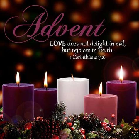 4th Sunday Of Advent, Advent Catholic, Christmas Reflections, Advent Prayers, Advent Wreath Candles, Advent Ideas, Christian Calendar, Holiday Favorite Recipes, Advent Season