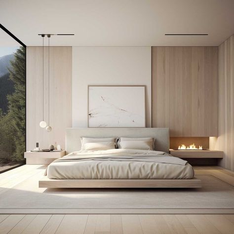 How to Achieve the Perfect Minimalist Bedroom Look • 333+ Inspiring Lifestyle Ideas Minimal Modern Bedroom, Artistic Bedroom, Bedroom Aesthetic Ideas, Teenager Room, Small Bedroom Interior, Inspiring Lifestyle, Bedroom 2024, Artist Bedroom, Interior Design Principles