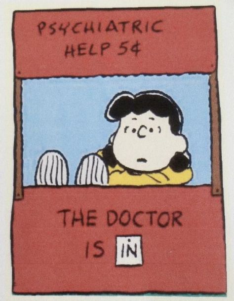 Magnet, Lucy Dr. is In, Red Booth 4" X 5" Charles Shultz, Lucy Van Pelt, Snoopy Cartoon, Peanuts Cartoon, Great Pumpkin, Card Stock Paper, Peanuts Gang, To The Moon And Back, Playlist Covers