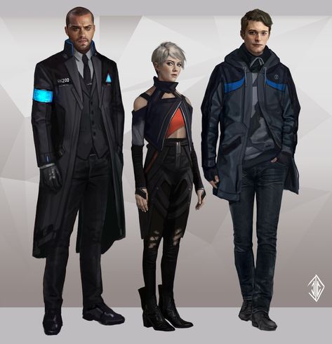 concept art?? I love, I stan, look at how pretty they are? Detroit Become Human Game, Detroit: Become Human, Quantic Dream, Bryan Dechart, Detroit Become Human Connor, Detroit Being Human, Becoming Human, I Like Dogs, Cs Lewis