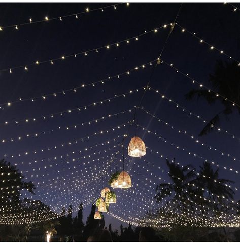 Light Canopy Outdoor, Qawali Night Decor, Fairy Lights Canopy, Ahlan Ramadan, Fairy Light Outdoor, Ramadan Decorations Lights, Fairy Light Canopy, Nikkah Ideas, Qawali Night