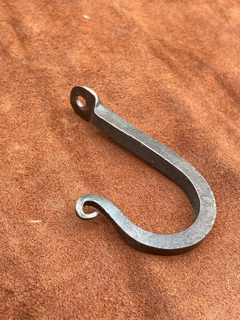 wall hooks coat hooks key hooks hand forged by SonntagFireArts on Etsy Forged Hooks, Rustic Wall Hooks, Blacksmith Projects, Drywall Screws, Decorative Hooks, Key Hooks, Rustic Wall, Rustic Walls, Metallic Hair