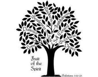 Fruit of the Spirit Tree Galatians 5 Vinyl Wall Decal Fruit Of The Spirit Tree, Spirit Tree, Fruit Logo Design, Tattoo Painting, Spirit Tattoo, The Fruit Of The Spirit, Fruit Logo, Fruit Displays, Tree Custom