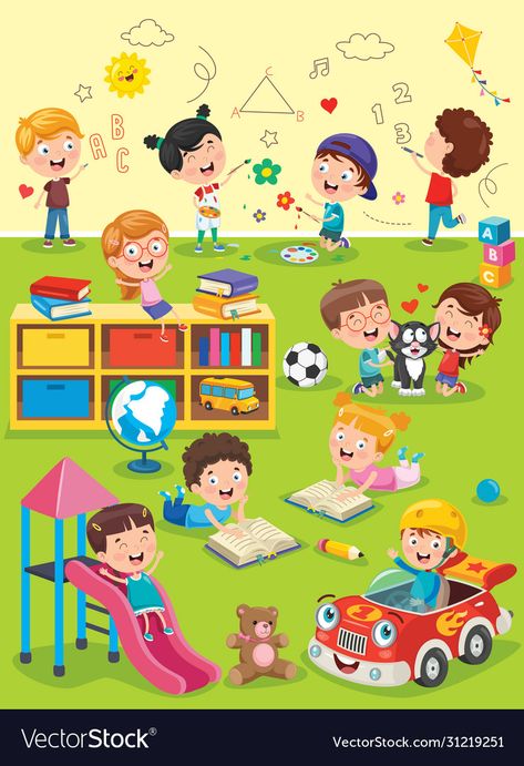 Snoopy Icons, Preschool Pictures, Classroom Pictures, Student Cartoon, English Activities For Kids, Picture Composition, Picture Prompts, Children Playing, English Activities