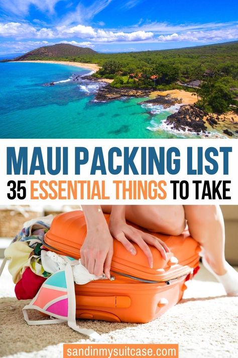 What To Pack For Maui Vacation, How To Pack For Hawaii, Maui Hawaii Packing List, Hawaii Essentials Packing, Things To Pack For Hawaii Vacation, What To Pack For Maui, Outfits For Maui Vacation, What To Pack To Hawaii, Things To Bring To Hawaii