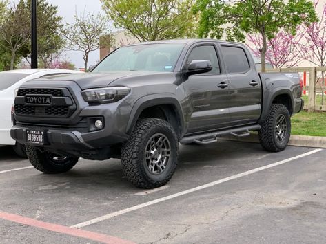 Grey Tacoma, 4runner Wheels, 2020 4runner, Trd Pro Wheels, March Goals, Tacoma Wheels, Tacoma Build, 4runner Accessories, Tacoma World