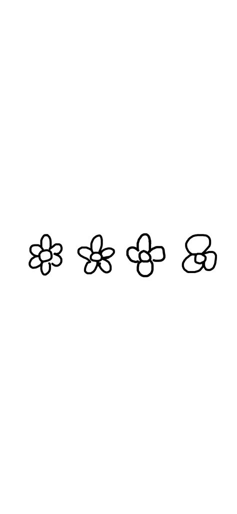 Seventeen Flower Drawing, Seventeen Drawing Wallpaper, Discreet Seventeen Wallpaper, Seventeen White Wallpaper, Vernon Tattoo, Seventeen Doodle, Seventeen Tattoo Ideas, Seventeen Flower, Flowers Lockscreen