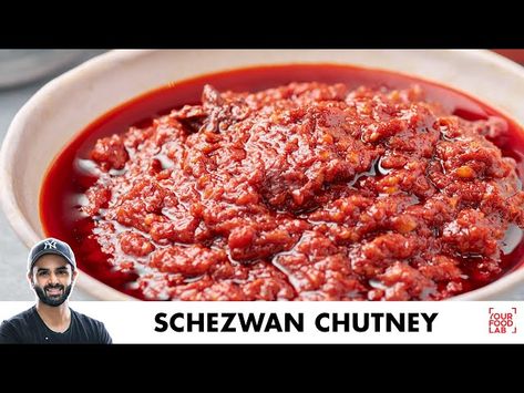 🍴 Schezwan Chutney from Your Food Lab on 🍲 Niftyrecipe.com - Recipes Sezwan Sauce Recipe, Schezwan Sauce Recipe, Schezwan Chutney, Indo Chinese Recipes, Schezwan Sauce, Salsa Sauce, Chilli Paste, Food Lab, Chutney Recipes