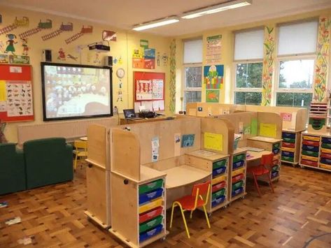 Classroom layout for independent work systems Sen Teaching, Classroom Structure, Classroom Layouts, Asd Classroom, Intervention Classroom, Sped Classroom, Self Contained Classroom, Classroom Layout, Work Stations