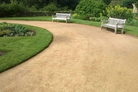 Self-Binding Gravel Scotney Castle, Gravel Pathway, Gravel Landscaping, Gravel Patio, Gravel Driveway, Gravel Path, Gravel Garden, Sand And Gravel, Landscaping Supplies