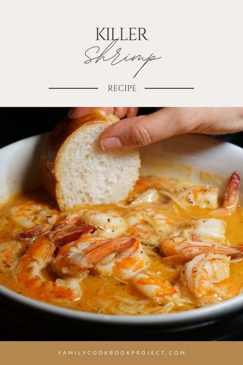 Killer Shrimp Recipe, Killer Shrimp, Seafood Dish Recipes, Fish Dinner Recipes, Shrimp Soup, Seafood Entrees, Yummy Seafood, Shrimp Dinner, Shrimp Recipes For Dinner