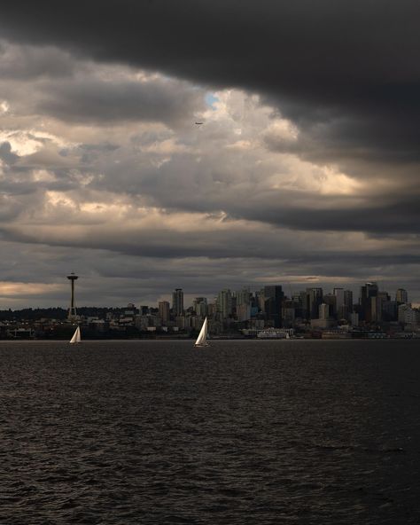 taking the ferry to seattle is always a good idea ✨ Ferry Aesthetic, Seattle Ferry, The Great Escape, Seattle, Quick Saves