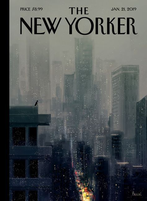 Pascal Campion’s “Winter Sun” | The New Yorker Gerard Richter, Pascal Campion, New Yorker Covers, January 21, Vintage Poster Art, Big City, The New Yorker, Room Posters, Pics Art