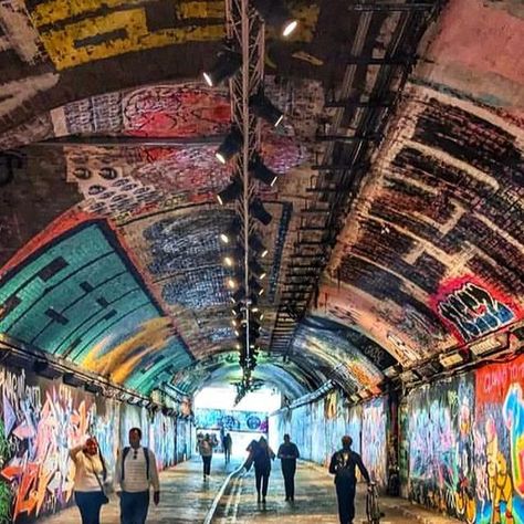 Leake Street Arches on Instagram: "Leake Street Arches in vibrant colour or black and white - which is your favourite? 🤩🫶🏼 📸 @rgbphotography89 #leakestreetarches #leakestreettunnel #leakestreet #waterloo #southbank #london #graffiti #art #artist #streetart #urbanart #paint #spray #explore #photography #blackandwhite #colour" Southbank London, Leake Street, Explore Photography, Street Art London, South Bank, London Art, Theme Ideas, Graffiti Art, Urban Art