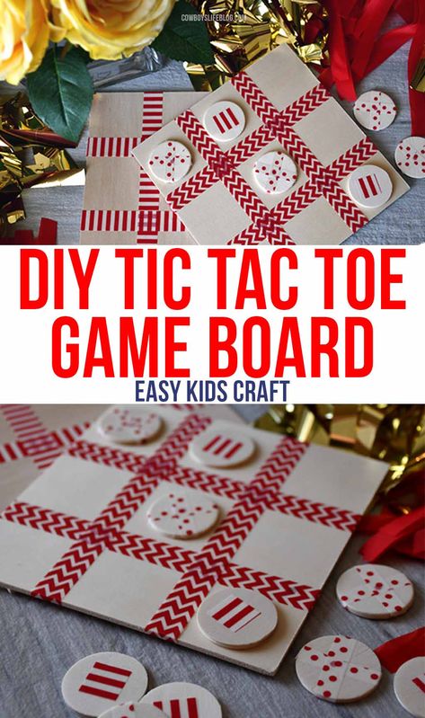 Homemade Tic Tac Toe Game, Diy Tic Tac Toe Board, Tic Tac Toe Rocks, Diy Tic Tac Toe Game, Christmas Kids Diy, Valentines Tic Tac Toe, Holiday Market Ideas, Tic Tac Toe Diy, Board Game Decor