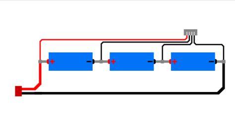 Wiring diagram for connecting a balance charger to a 3s lipo battery array. 3 3.7v lipo batteries connected in series, the safest way to charge is with a balance charger and this is how you connect it. Enjoy and double check before you solder. Quadcopter Build, Batteries Diy, Subwoofer Amplifier, Electronic Schematics, Electronic Circuit Projects, Electronic Circuit, Circuit Projects, Drone Quadcopter, Lipo Battery