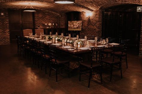 Wine Cellar | Outdoor Wedding Space | Orlando, FL - Bella Collina Wine Cellar Wedding Reception, Wine Cellar Wedding, Zodiac Wedding, Cellar Wedding, Wedding Space, Dinner Reception, Bella Collina, Space Wedding, Flower Center