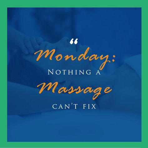 @apexstretch posted to Instagram: "＃\\\\\\＃: Nothing a ＃\\\\\\\＃ can't fix."  Come see us and let us help you fix your Mondays and ＃\\\＃ your days with a great massage!  @apexstretch  @functionastretchsystems  #massagemonday  #apexbodyworx  #massagetherapy  #scottsdalemassage Monday Massage, Chiropractor Humor, Massage Therapy Quotes, Massage Marketing, Massage Quotes, Massage Therapy Business, Monday (quotes), Massage Business, Sports Therapy