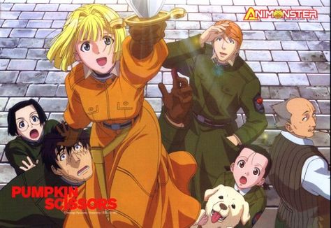 Pumpkin Scissors! Pumpkin Scissors, Anime Fandom, Short Blonde Hair, Popular Culture, Anime Shows, Me Me Me Anime, Anime Love, Zelda Characters, Anime