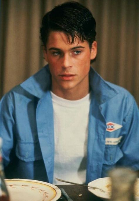 Rob Lowe Movies, Rob Lowe 80s, The Outsiders Sodapop, Rob Lowes, Sodapop Curtis, Outsiders Movie, The Outsiders Greasers, 80s Actors, The Outsiders 1983